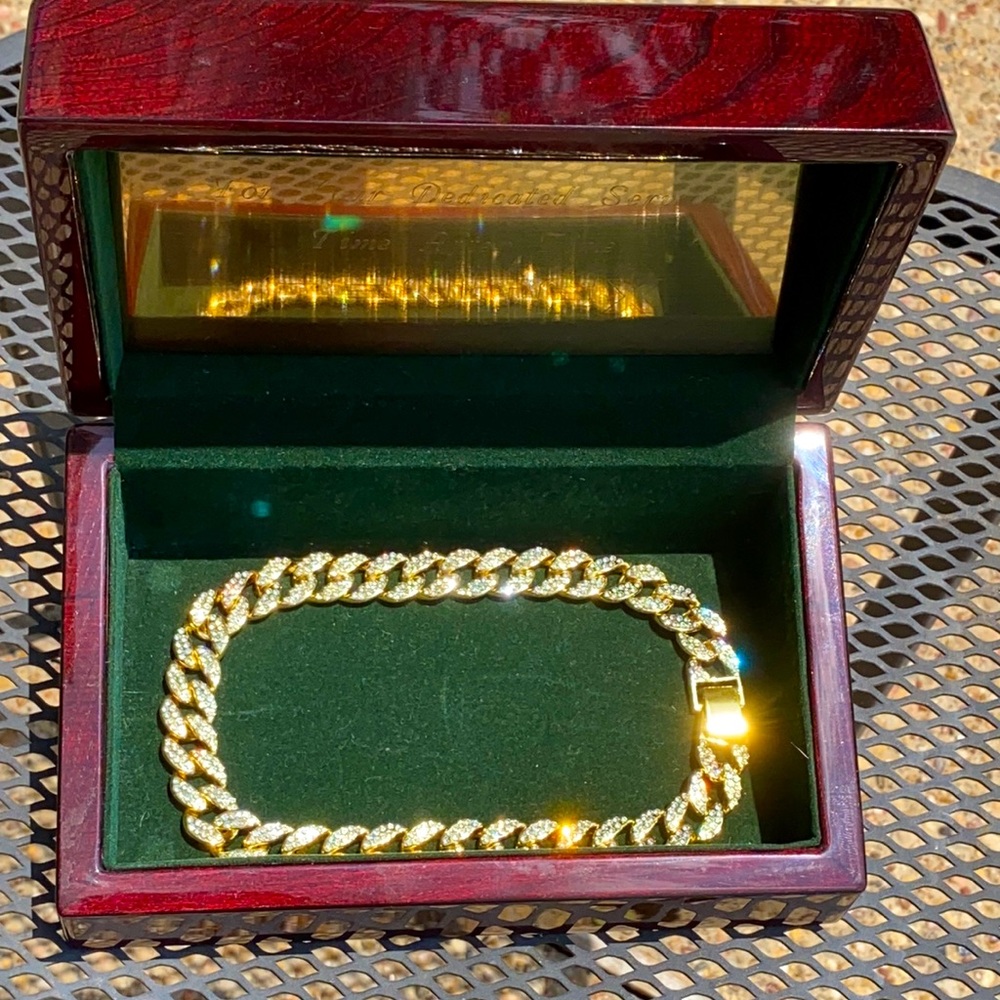 Iced Out Gold Choker